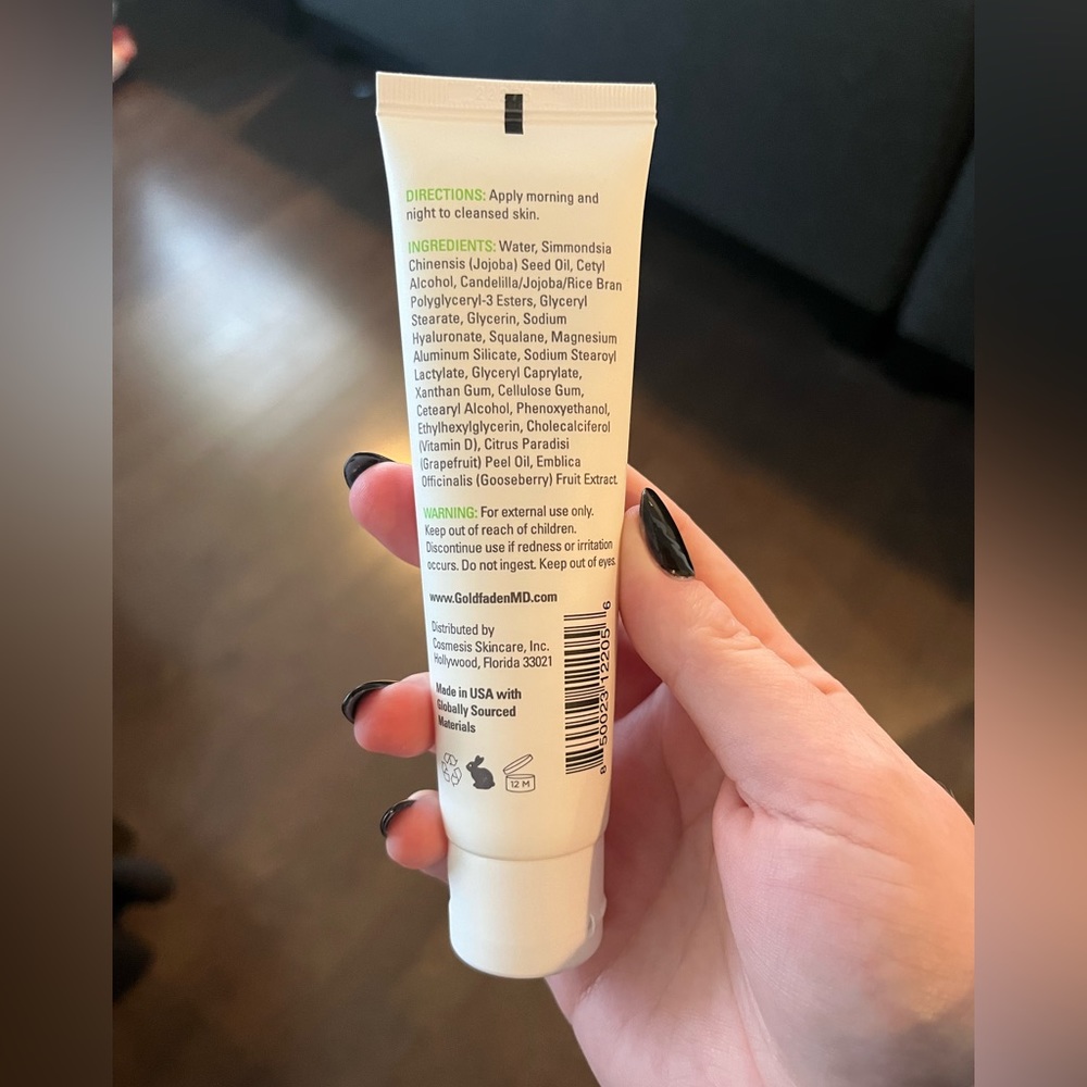 *SOLD* Goldfaden Vital Boost Moisturizer - Picture 3 of 4